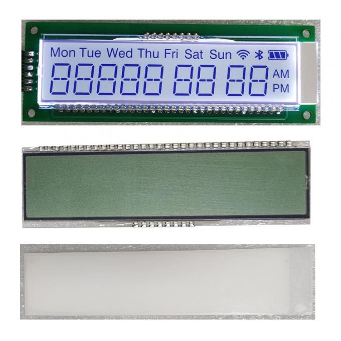 Customized FSTN LCD Display Module With White Backlight and Customized Size for Timer Operating at -30~+80℃ 2